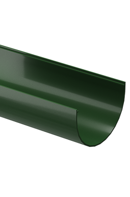 Желоб водосточный 2 м Standard Зелёный, (RAL 6005)